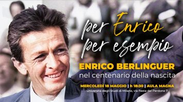 Per Enrico per Esempio, oltre 400 per Berlinguer a Milano
