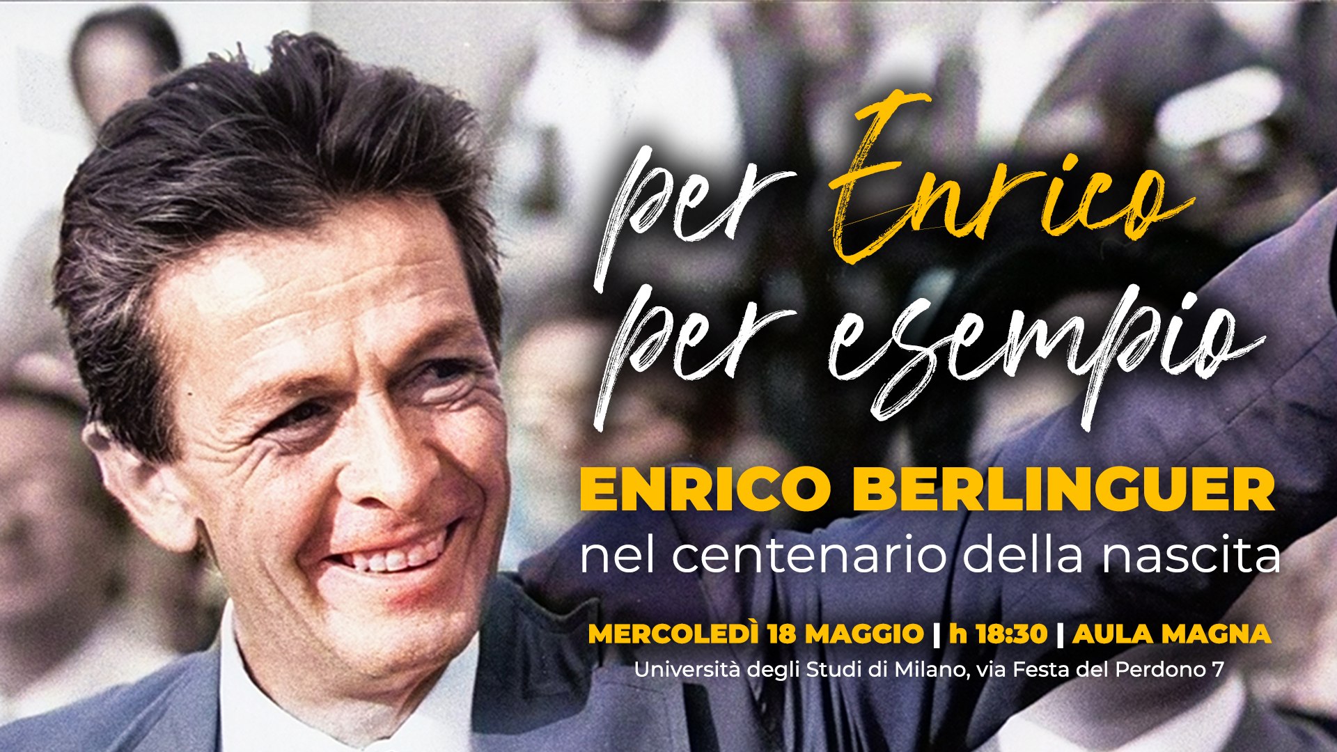 Per enrico per esempio Berlinguer